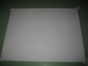 ...And duplicate the grid on your blank sheet of drawing paper