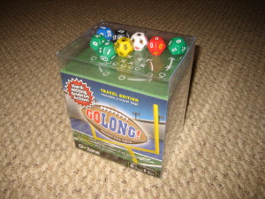 GoLong! football die game, by Zobmondo