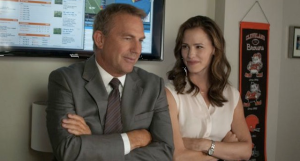 Kevin Costner and Jennifer Garner star in the 2014 movie Draft Day