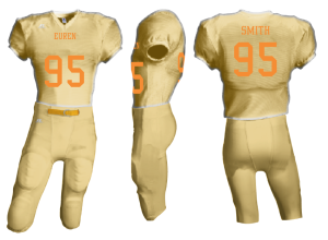 Euren Urge yellow on yellow home uniforms