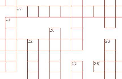NFL Crossword Puzzle