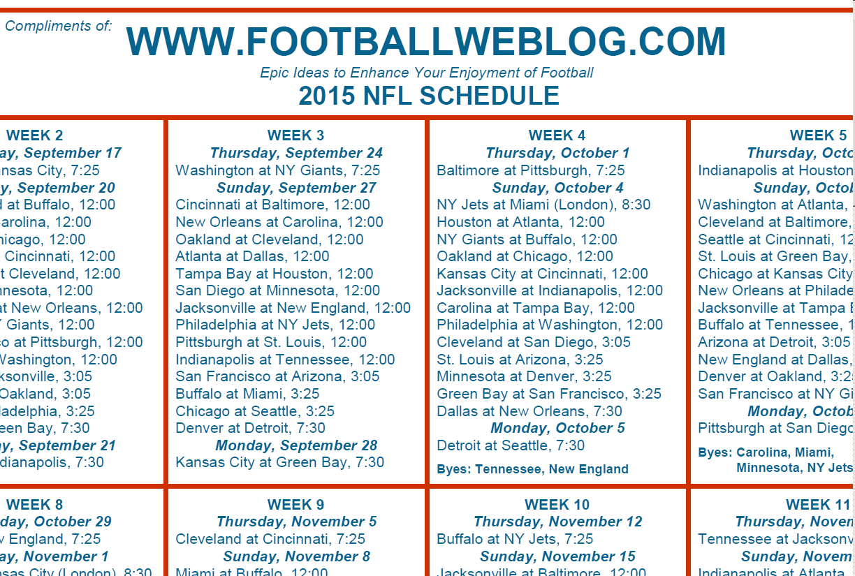 Week 15 (Dec 20) Flex Scheduling: Cardinals-Eagles Move to Sunday Night