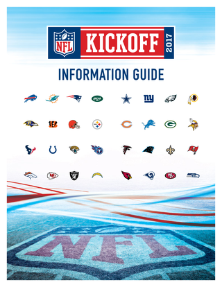 2017 NFL Kickoff Information Guide