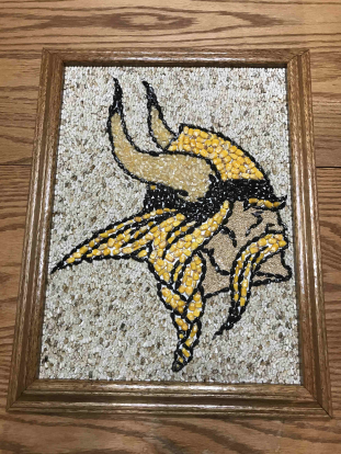 Football Crop Art