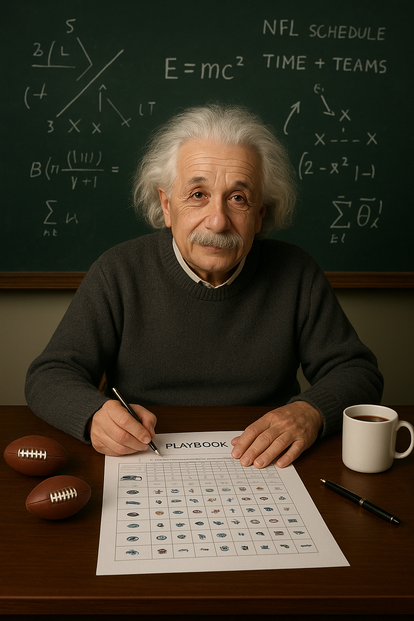 Einstein Revisited: NFL Schedules by Team