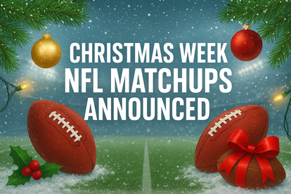 Christmas Week NFL Matchups Announced