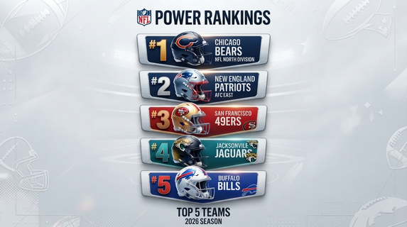 Week 8 NFL Power Rankings: A New #1 Emerges